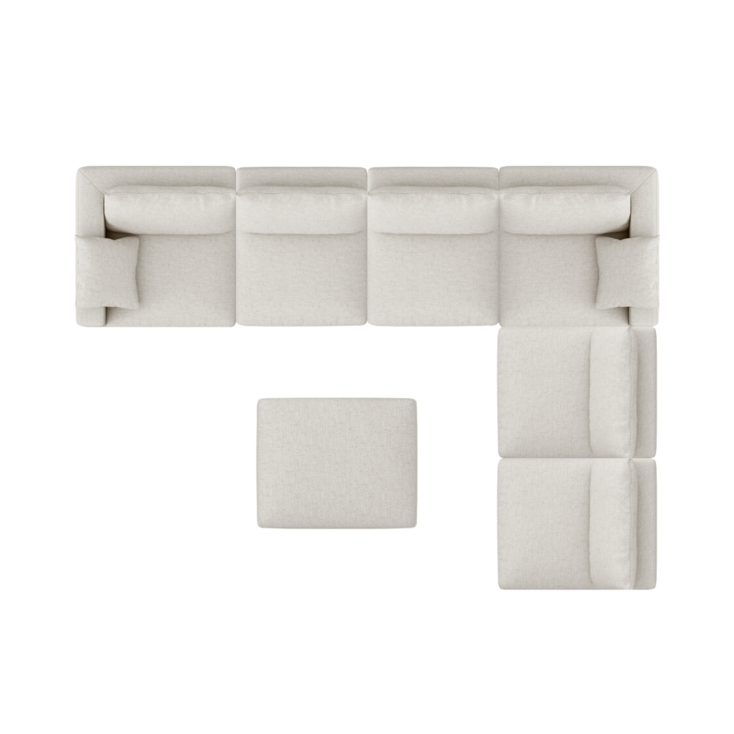 Beige Modular 7 piece set