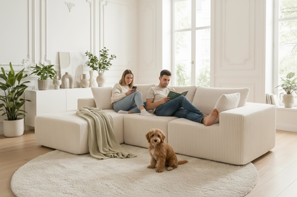 Boneless Sectional - Left Facing Chaise