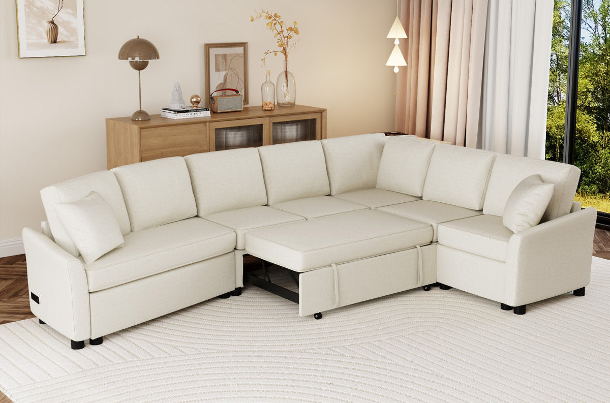 Oversized Sleeper Sectional