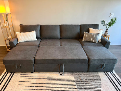 4 Seater Roll-Out Sleeper Sectional