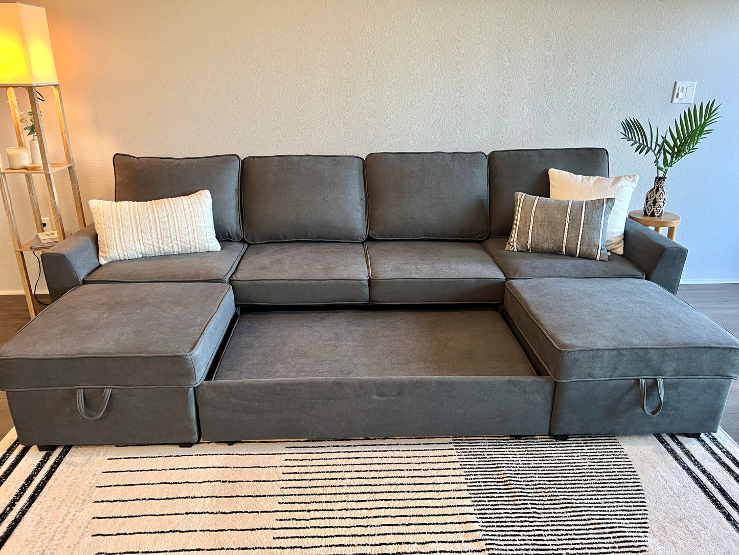 4 Seater Roll-Out Sleeper Sectional