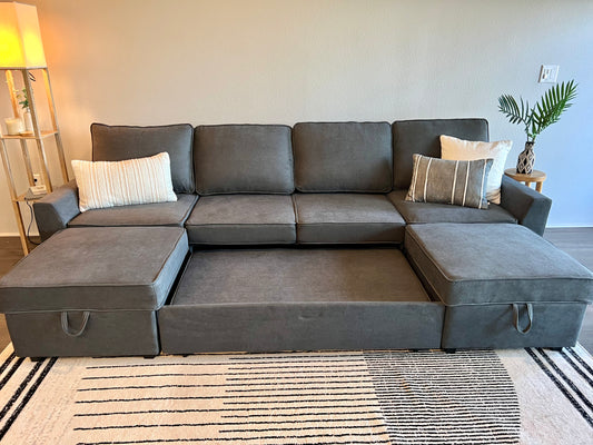 4 Seater Roll-Out Sleeper Sectional
