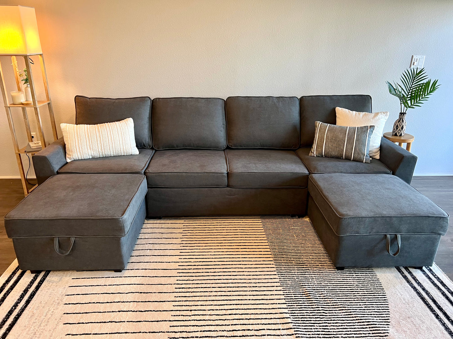 4 Seater Roll-Out Sleeper Sectional