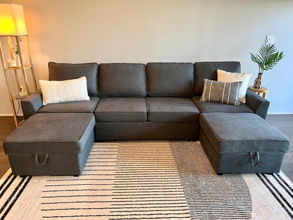 4 Seater Roll-Out Sleeper Sectional