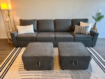 4 Seater Roll-Out Sleeper Sectional