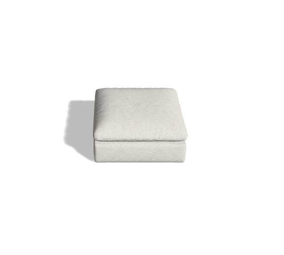Beige Ottoman