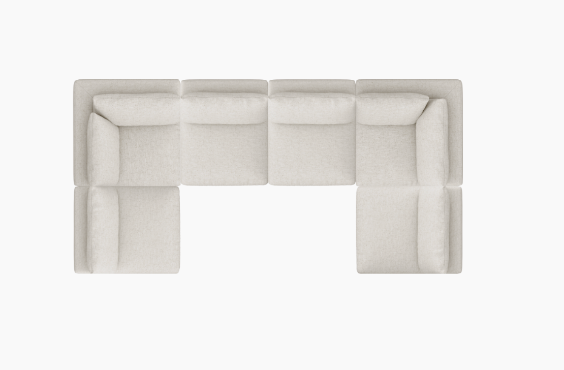 Modular 6 Piece Set (no ottoman)