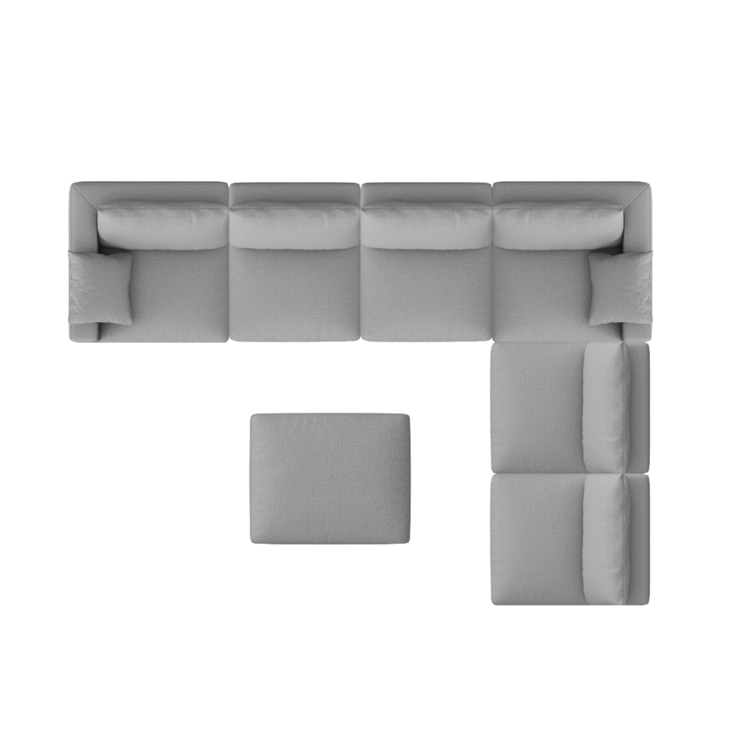 Gray Modular 7 piece set